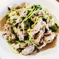 なにぬね乃's cooksnap of when they made 簡単！豚肉ともやしの塩麹炒め.