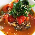 ユーロン's cooksnap of when they made さば缶のさっぱりピリッとトマト煮込み.