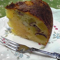 パンヤヒロ's cooksnap of when they made ♪炊飯器♪ さつまいもとりんごのケーキ.