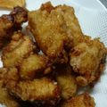 のんちゃんたまちゃん's cooksnap of when they made 【簡単】鶏むね肉でジューシー唐揚げ.