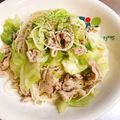 ぱんだ170071's cooksnap of when they made * 豚バラの塩そうめんチャンプルー *.