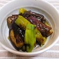 †甄姫†'s cooksnap of when they made 茄子としし唐辛子のピリ辛揚げ浸し.