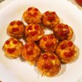 ☆☆☆かっちん☆☆☆'s cooksnap of when they made たこ焼き器で＊ひとくちオムライス♡.