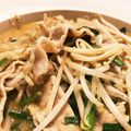 hinanaru's cooksnap of when they made ご飯が進む♪豚肉とニラもやしの担担煮.