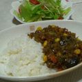 京橋で生まれた女's cooksnap of when they made 簡単！ルーで作るキーマカレー.