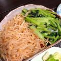 redeagle's cooksnap of when they made もやしとほうれん草のナムル.