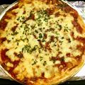 meakokoo's cooksnap of when they made ナスたっぷり☆餃子の皮で作るラザニア風.
