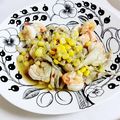 ManuYs's cooksnap of when they made 春色♪海老と舞茸の炒め物♪糖質オフ♪.