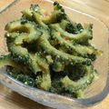 優希‪‪！'s cooksnap of when they made ゴーヤであと一品☆ゴーヤのキムチあえ.