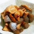 あるる～'s cooksnap of when they made レンコンとコンニャクの炒め煮♡お弁当に♡.