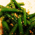 イギリスの水先案内人's cooksnap of when they made いんげんの胡麻和え.