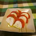 龍青空ママ's cooksnap of when they made 切って並べるだけのカプレーゼ♪.