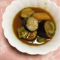 ぽぽきゅ's cooksnap of when they made ✿ゴーヤと茄子のスープカレー✿15分で。.