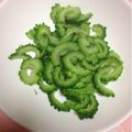 ぽぽきゅ's cooksnap of when they made ゴーヤの苦み抜き法.