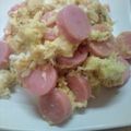 そらはるlovely's cooksnap of when they made お魚ソーセージと野菜の卵おかかチーズ.