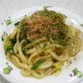 クック81NK9U☆'s cooksnap of when they made ネギ焼きうどん.