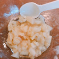 クック6TZR37☆'s cooksnap of when they made 硬い桃で♪桃ジャム.