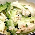 ちっちきっちん's cooksnap of when they made モリモリ食べて！ゴーヤとツナのサラダ.