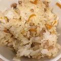respi0408's cooksnap of when they made とりひき肉の彩りまぜごはん.