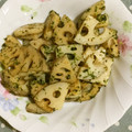 blue_apron's cooksnap of when they made れんこんのあおさ/青のりマヨネーズ炒め.