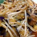 maumamma's cooksnap of when they made 茄子ともやしのコチュジャン炒め.