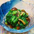 食いしん坊えり's cooksnap of when they made ネバネバ命！モロヘイヤとなめこの梅和え.