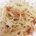 摩訶たいしょう's cooksnap of when they made レンジで簡単☆ツナともやしの醤油和え.