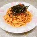 ＠迷子＠'s cooksnap of when they made 簡単☆ランチにも♪和風タラコパスタ.