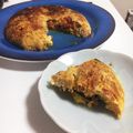 seacomet's cooksnap of when they made 炊飯器でキッシュ♪かぼちゃ・トマト・ツナ.
