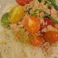 ひぃちゃんひー's cooksnap of when they made ぶっかけそうめん☆簡単ツナトマト♪.