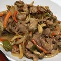みー３２'s cooksnap of when they made 豚こまのさっぱり甘辛炒め☆.