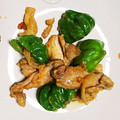 enmao14's cooksnap of when they made かぐら南蛮と鶏肉の味噌炒め.