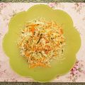 ☆AMR☆'s cooksnap of when they made 簡単ごま油できゃべつの千切りサラダ.