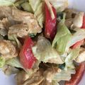 いずみはる's cooksnap of when they made 夏野菜でバンバンジー.