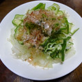 水色天使's cooksnap of when they made とうがんとオクラのポン酢和え.