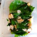 SKB34's cooksnap of when they made 大葉にんにく.