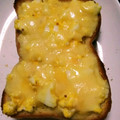 じ◆！'s cooksnap of when they made ゆで卵が余ったら… ゆで卵トースト.