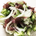 azbjbn's cooksnap of when they made ふのりときゅうりのさっぱりサラダ.