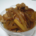 みかんぱんまん's cooksnap of when they made 簡単手軽＊大根肉炒め＊.