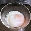 popee8's cooksnap of when they made 温泉卵が電子レンジでたったの１分！！.
