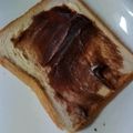 クックBNQ5PD☆'s cooksnap of when they made 漉し餡バタートースト.