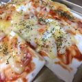 みりん調味料's cooksnap of when they made はんぺんピザ.