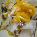 ひなゆずあ2009's cooksnap of when they made だし昆布でもう一品*かぶの浅漬け柚子昆布.