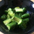 オールボン's cooksnap of when they made 即席きゅうり漬け.