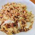 あたりめっこ's cooksnap of when they made 納豆とキャベツの卵炒め.