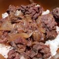 クックNBQNE0☆'s cooksnap of when they made 簡単☆牛丼☆吉野家風？.