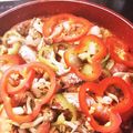 レインボーアイス☆'s cooksnap of when they made 時短！トマト風味フライパンずぼらパエリア.