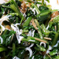 かなた！'s cooksnap of when they made 幼児食☆ほうれん草としらすのなめ茸和え.