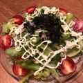 yuichannnn's cooksnap of when they made 豆苗とフリルレタスのサラダ.