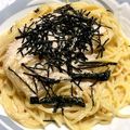 …Yuki's cooksnap of when they made 簡単絶品♪たらこパスタ！.